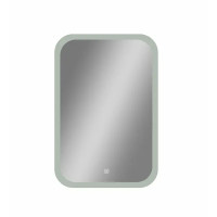 Зеркало для ванной Light Led с подсветкой 40x60 см цвет белый
