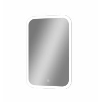 Зеркало для ванной Light Led с подсветкой 40x60 см цвет белый