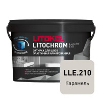 Затирка цементно-полимерная Litokol Litochrom Luxury Evo цвет LLE 210 карамель 2кг