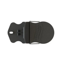 Ловушка крысоловка большая 14x7 см пластик черный