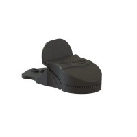 Ловушка крысоловка большая 14x7 см пластик черный