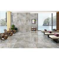 Керамогранит Leopard Marb silve 60x120 см 1.44 м² глянцевый цвет коричневый