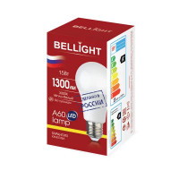 Лампа светодиодная Bellight E27 220-240 В 15 Вт груша 1300 лм теплый белый цвет света