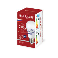 Лампа светодиодная Bellight E27 220-240 В 25 Вт груша 2100 лм белый цвет света