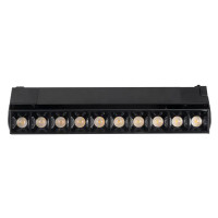 Трековый светильник-прожектор Jazzway PTR 2130R светодиодный 20 Вт 4000 К однофазный цвет черный