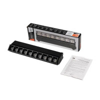 Трековый светильник-прожектор Jazzway PTR 2130R светодиодный 20 Вт 4000 К однофазный цвет черный