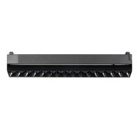 Трековый светильник-прожектор Jazzway PTR 2130R светодиодный 30 Вт 4000 К однофазный цвет черный