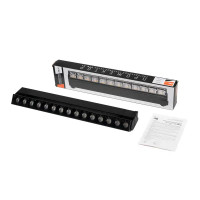Трековый светильник-прожектор Jazzway PTR 2130R светодиодный 30 Вт 4000 К однофазный цвет черный