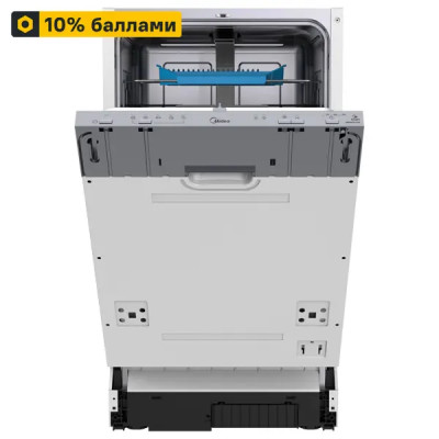 Встраиваемая посудомоечная машина Midea MID45S130i 45см 5 программ цвет серебристый