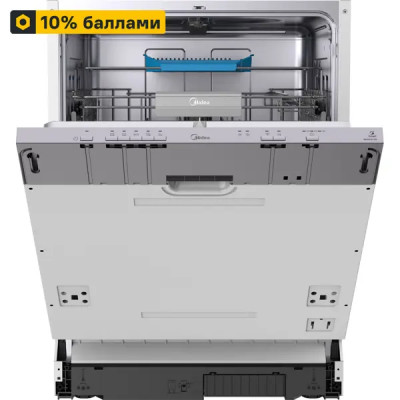 Встраиваемая посудомоечная машина Midea MID60S130i 60см 5 программ цвет серебристый