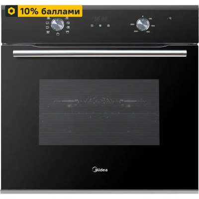Электрический духовой шкаф Midea MO68111X 59.5x59.5x57.5см гриль цвет черный