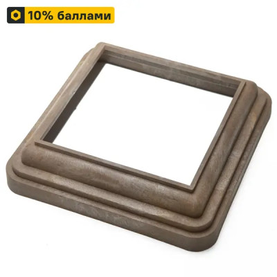 Нижний кант столба 120 мм