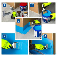 Гидроизоляция акриловая Plitonit WaterProof Standard 4.5 кг