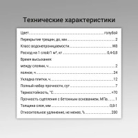 Гидроизоляция Unis Blue Membran 4 кг