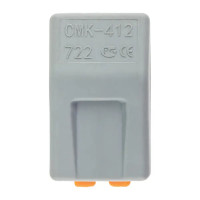 Клеммы соединительные монтажные с рычажком Duwi СМК 222-412 2-проводные 4мм² серые 20шт 26621 1