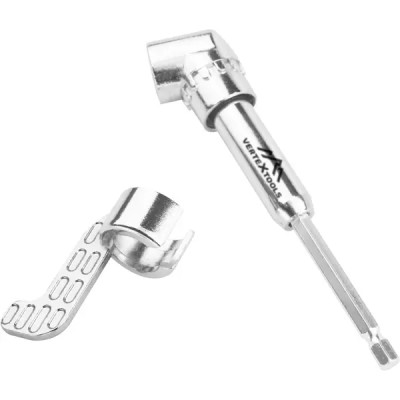 Адаптер для бит угловой Vertextools 1/4 дюйма 140 мм
