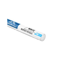 Маркер-краска строительный белый Vertextools 0020-01