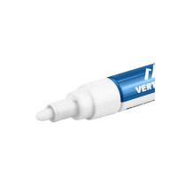 Маркер-краска строительный белый Vertextools 0020-01