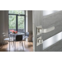 Дверные ручки Edson WC7Q2, с запиранием, цвет никель