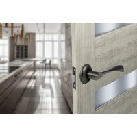 Дверные ручки Edson PS5R1, без запирания, цвет графит