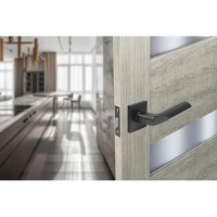 Дверные ручки Edson PS9Q2, без запирания, цвет графит