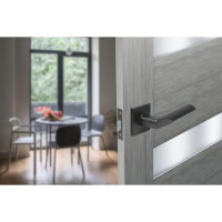 Дверные ручки Edson PS9Q2, без запирания, цвет графит
