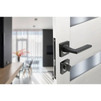 Дверные ручки Edson WC15Q3, с запиранием, цвет графит