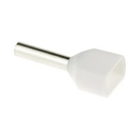 Наконечник-гильза Duwi НШВИ 2 0.75-8 мм цвет белый 25 шт.