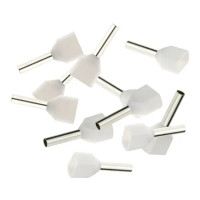 Наконечник-гильза Duwi НШВИ 2 0.75-8 мм цвет белый 25 шт.