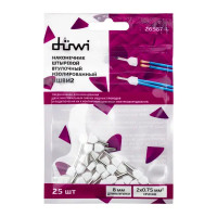 Наконечник-гильза Duwi НШВИ 2 0.75-8 мм цвет белый 25 шт.