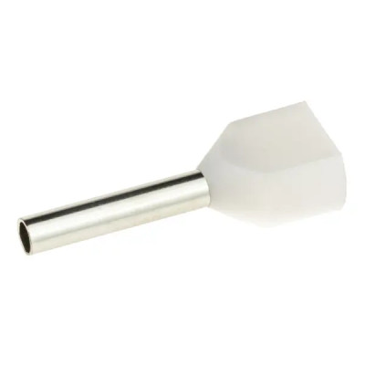 Наконечник-гильза Duwi НШВИ 2 0.75-10 мм цвет белый 25 шт.