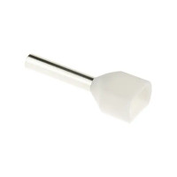 Наконечник-гильза Duwi НШВИ 2 0.75-10 мм цвет белый 25 шт.