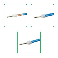 Наконечник-гильза Duwi НШВИ 2 0.75-10 мм цвет белый 25 шт.