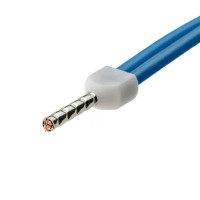 Наконечник-гильза Duwi НШВИ 2 0.75-10 мм цвет белый 25 шт.