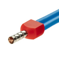 Наконечник-гильза Duwi НШВИ 2 1-8 мм цвет красный 25 шт.