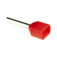 Наконечник-гильза Duwi НШВИ 2 1-10 мм цвет красный 25 шт.