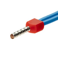 Наконечник-гильза Duwi НШВИ 2 1-10 мм цвет красный 25 шт.