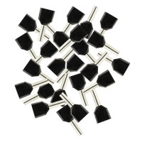 Наконечник-гильза Duwi НШВИ 2 1.5-8 мм цвет черный 25 шт.