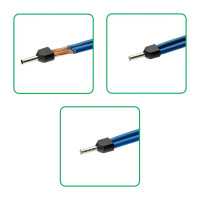Наконечник-гильза Duwi НШВИ 2 1.5-8 мм цвет черный 25 шт.