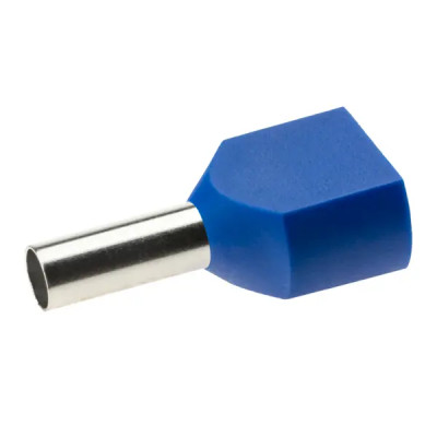 Наконечник-гильза Duwi НШВИ 2 2.5-8 мм цвет синий 25 шт.