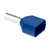 Наконечник-гильза Duwi НШВИ 2 2.5-8 мм цвет синий 25 шт.