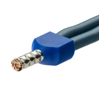 Наконечник-гильза Duwi НШВИ 2 2.5-8 мм цвет синий 25 шт.