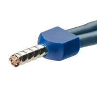 Наконечник-гильза Duwi НШВИ 2 2.5-10 мм цвет синий 25 шт.