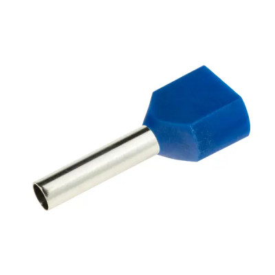 Наконечник-гильза Duwi НШВИ 2 2.5-13 мм цвет синий 25 шт.