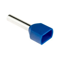 Наконечник-гильза Duwi НШВИ 2 2.5-13 мм цвет синий 25 шт.