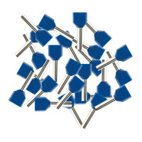 Наконечник-гильза Duwi НШВИ 2 2.5-13 мм цвет синий 25 шт.