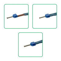 Наконечник-гильза Duwi НШВИ 2 2.5-13 мм цвет синий 25 шт.