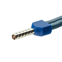 Наконечник-гильза Duwi НШВИ 2 2.5-13 мм цвет синий 25 шт.