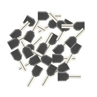 Наконечник-гильза Duwi НШВИ 2 4-12 мм цвет серебристый 25 шт.