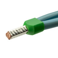 Наконечник-гильза Duwi НШВИ 2 6-14 мм цвет зеленый 25 шт.